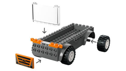 LEGO® | City: Motorcycle Transporter (60491)