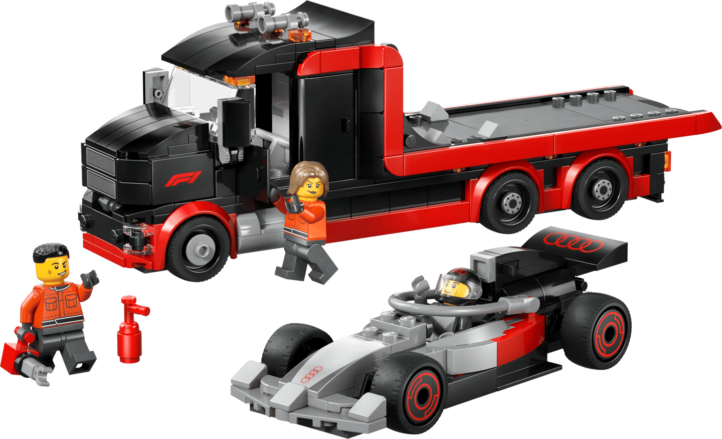 LEGO® | City: F1® Display Truck with Audi F1® Race Car (60493)
