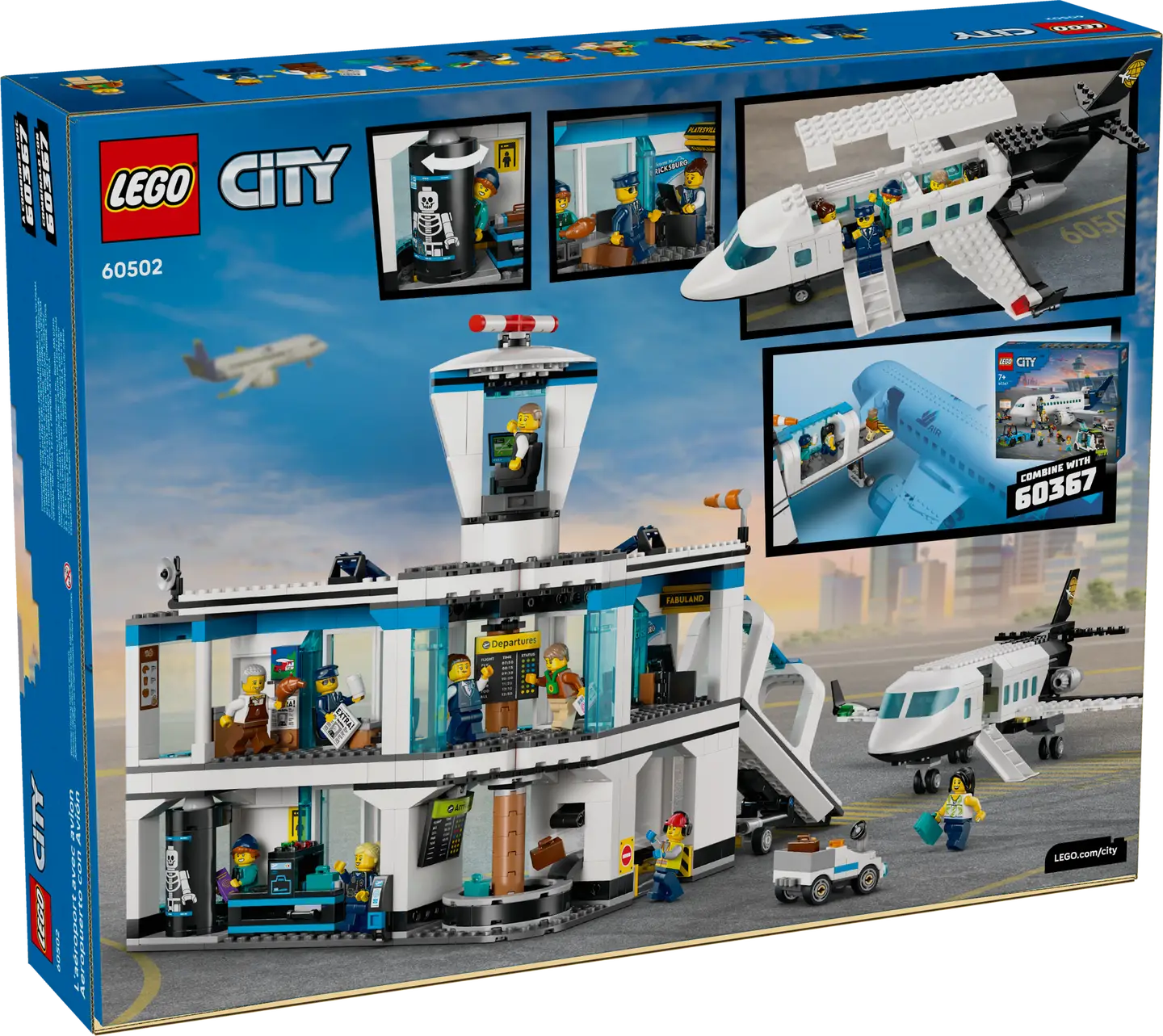 LEGO® | City: Airport with Airplane (60502)
