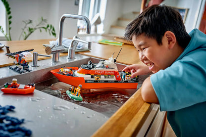 LEGO® | City: Coast Guard Rescue Boat & Helicopter (60504)