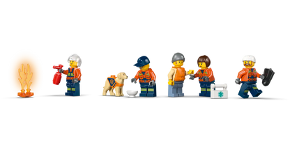 LEGO® | City: Coast Guard Rescue Boat & Helicopter (60504)