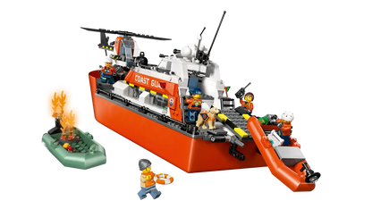 LEGO® | City: Coast Guard Rescue Boat & Helicopter (60504)