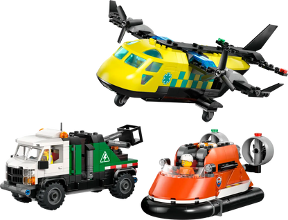 LEGO® | City: Airplane, Service Truck & Hovercraft Remix (60505)
