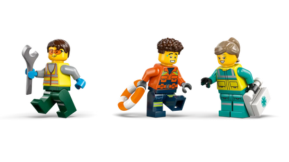 LEGO® | City: Airplane, Service Truck & Hovercraft Remix (60505)