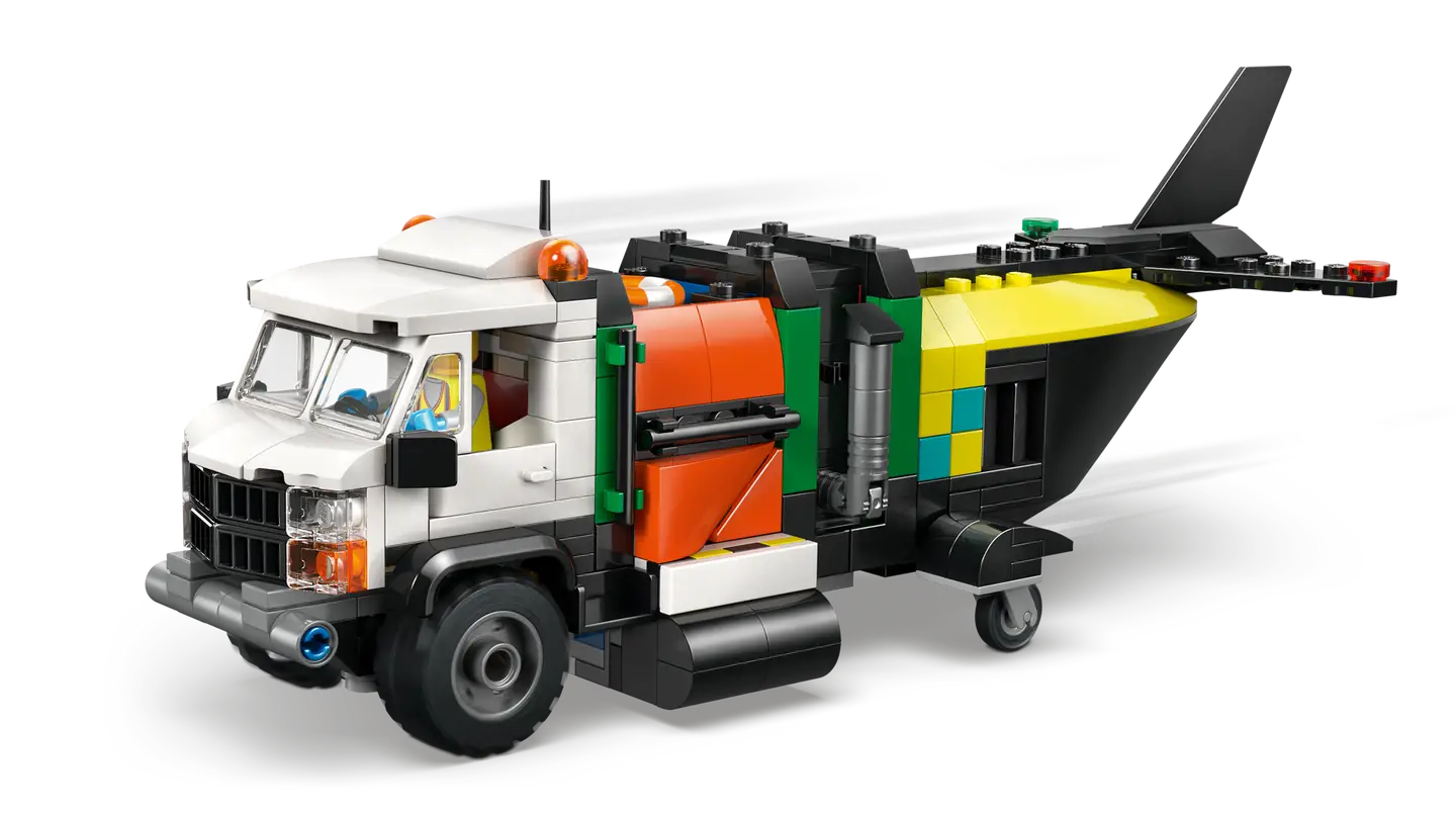 LEGO® | City: Airplane, Service Truck & Hovercraft Remix (60505)