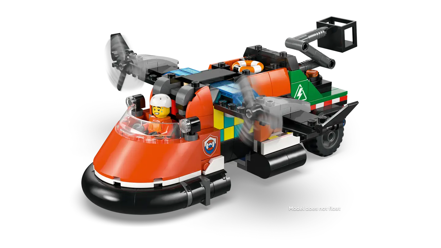LEGO® | City: Airplane, Service Truck & Hovercraft Remix (60505)