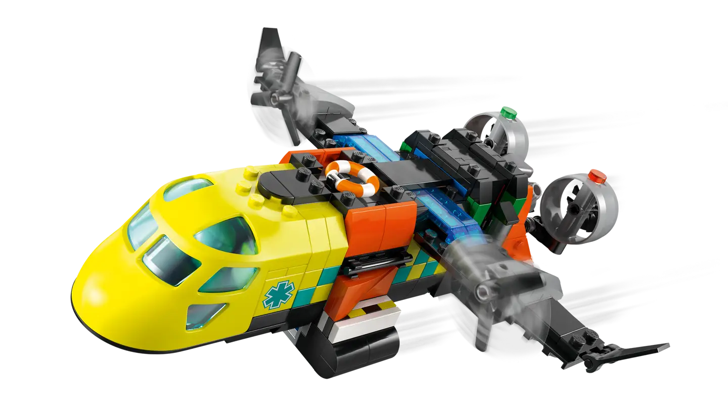 LEGO® | City: Airplane, Service Truck & Hovercraft Remix (60505)
