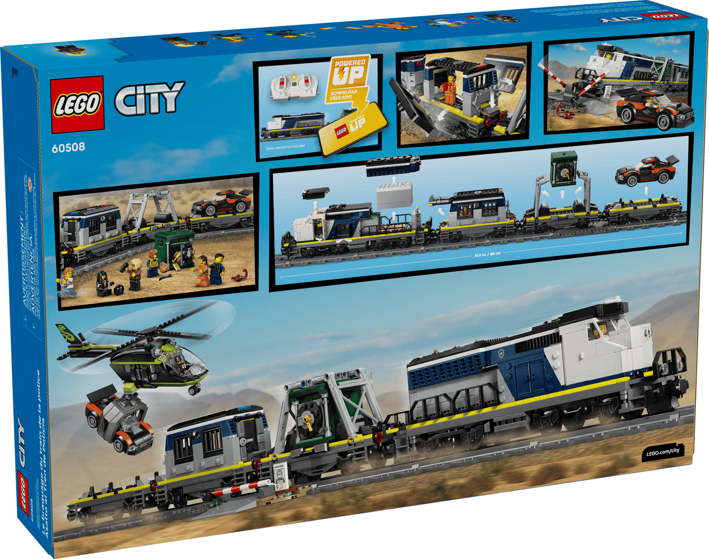 LEGO® | City: Police Train Heist (60508)