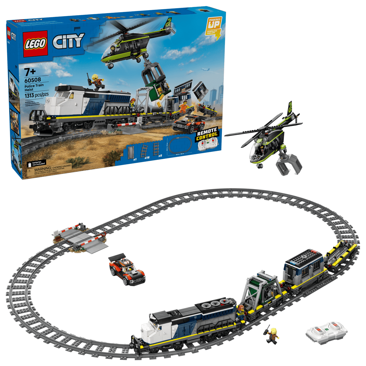 LEGO® | City: Police Train Heist (60508)