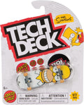SPM 6075443 Tech Deck 96mm Spongebob & Simpsons Finger Skate Boards Assorted - One Supplied