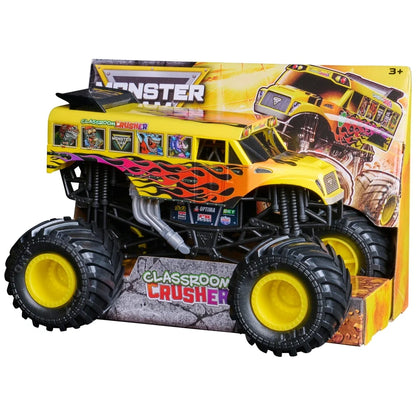 Monster Jam 1:24 Die-Cast Classroom Crusher Monster Truck