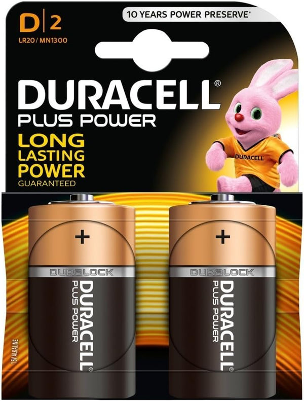 Duracell MN1300 Size D Batteries