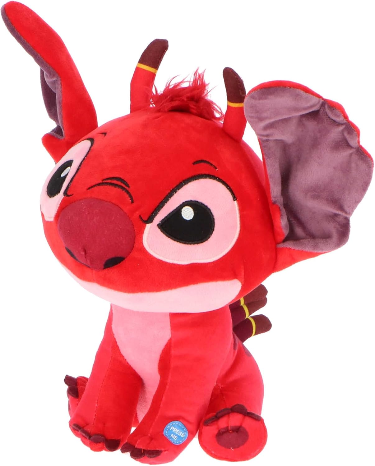 Disney Stitch Leroy Soft Plush Toy w/ Sound 30cm