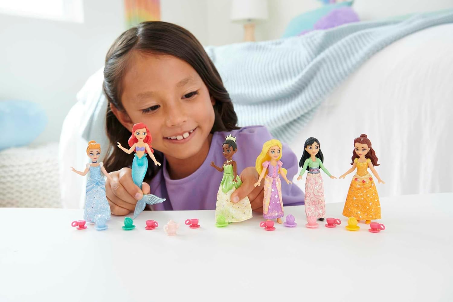 Disney Princess Small Dolls Collection (6 Pack)