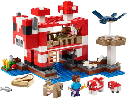 LEGO® | Minecraft: The Mooshroom House (21270)