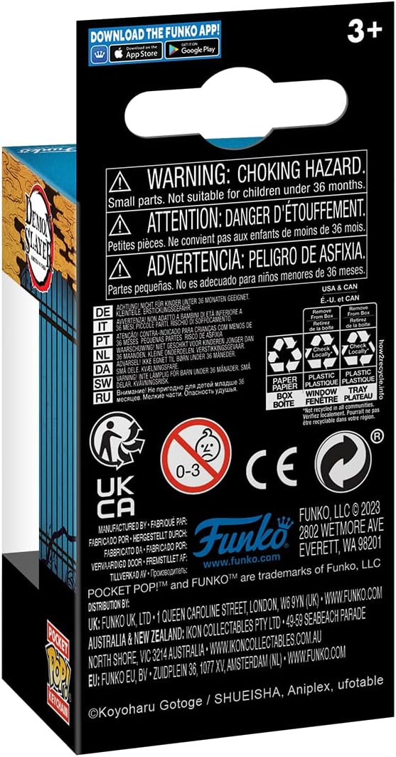 Funko Pocket POP Keychain – Demon Slayer: Nezuko Kamado