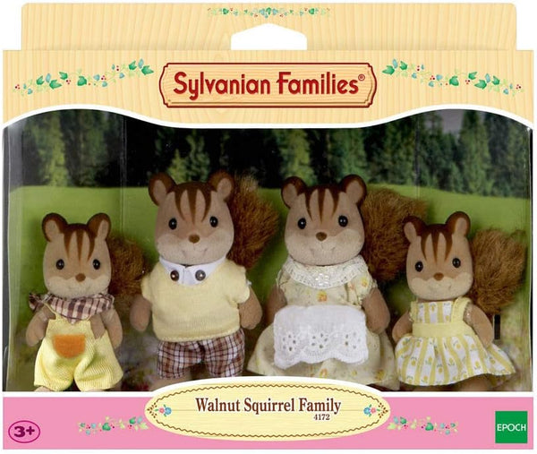 Sylvanian Families: Walnut Squirrel Family