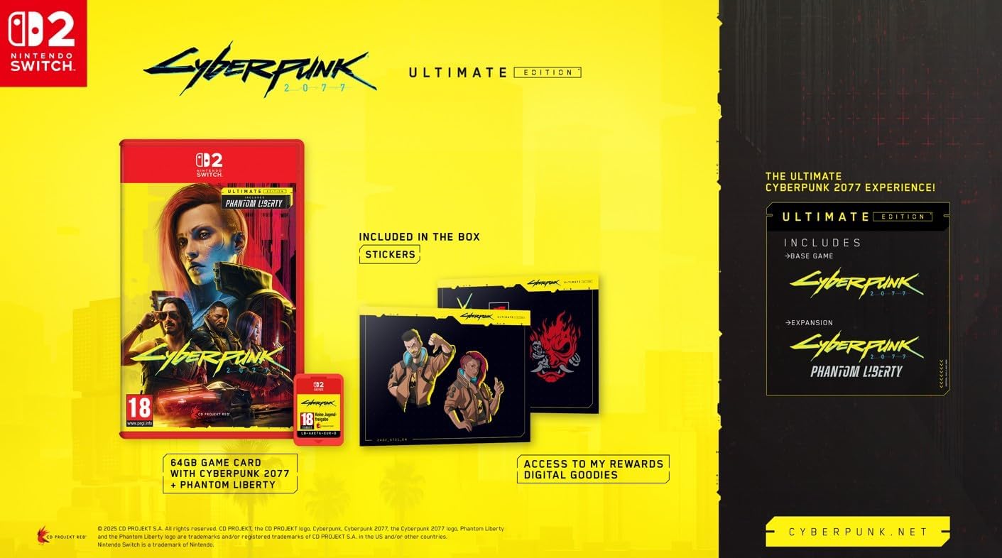 Cyberpunk 2077: Ultimate Edition (Nintendo Switch 2)