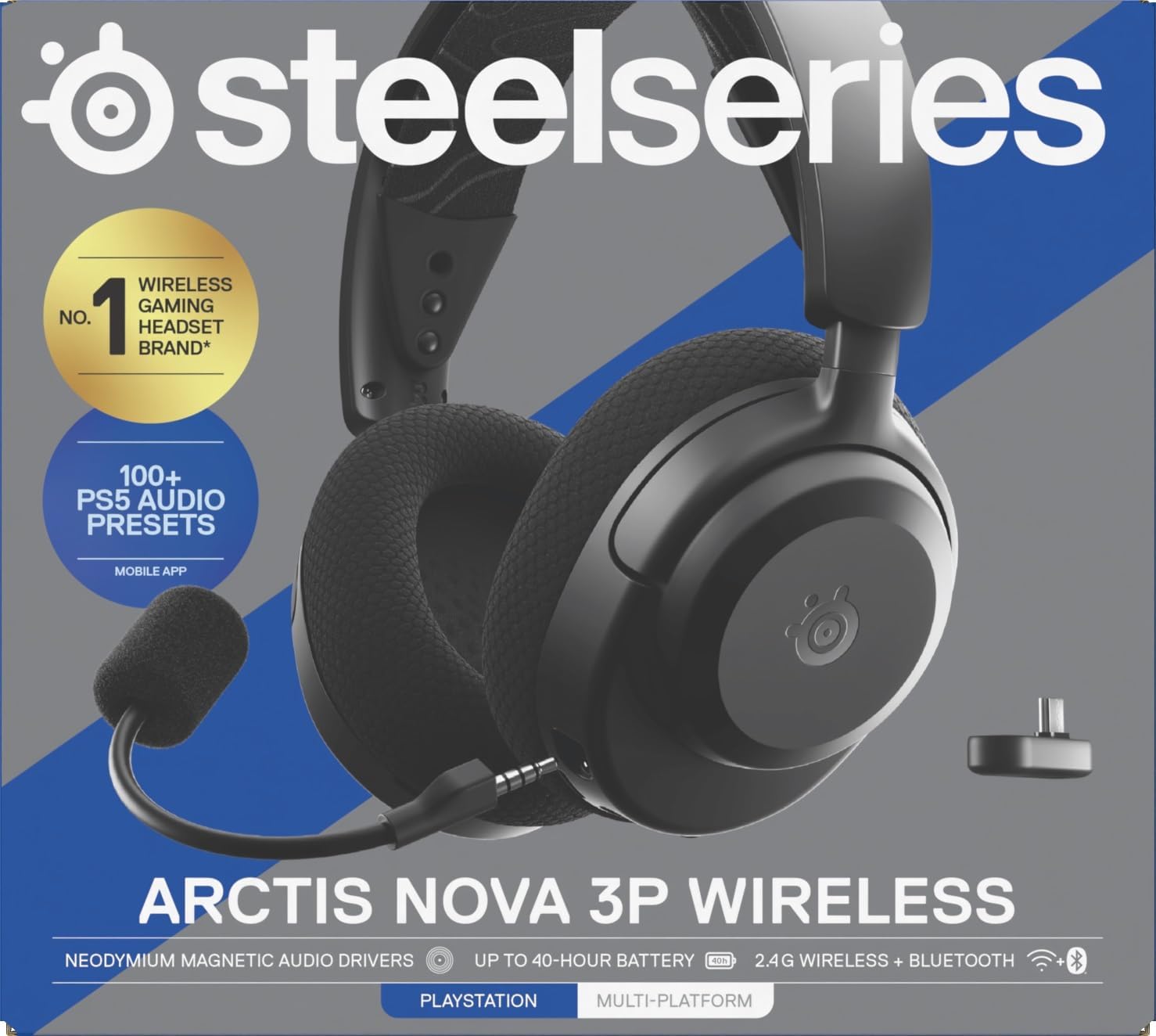 SteelSeries Arctis Nova 3P Wireless Headset