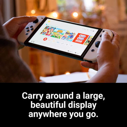 NINTENDO SWITCH OLED CONSOLE WHITE (UK)