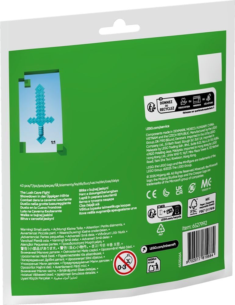 LEGO® | Minecraft: The Lush Cave Fight (30705) (Polybag)