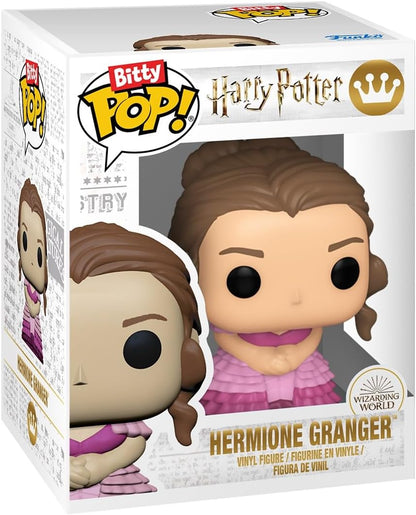 Funko Bitty Pop! Harry Potter GOF Hermione 4-Pack and Surprise Mini Figure