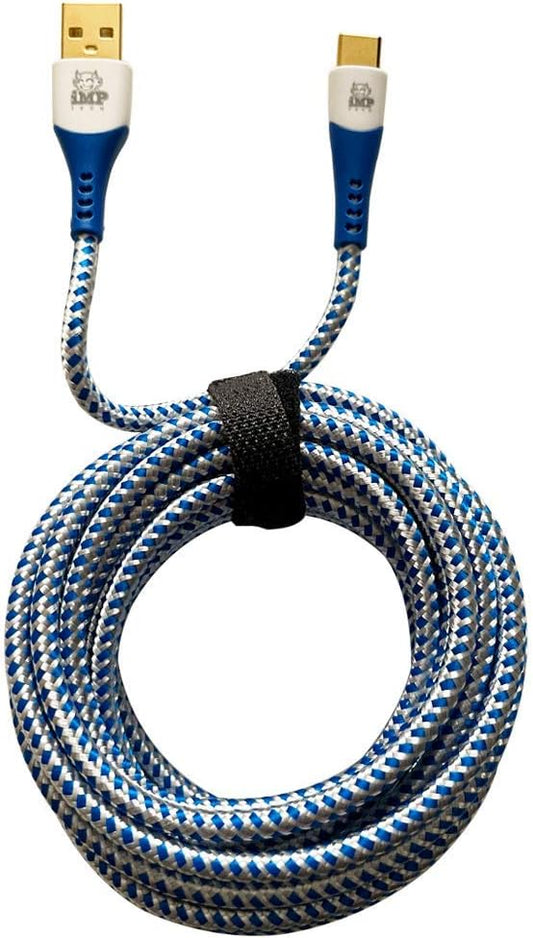 IMP (4m) Braided Fast Charge & Play Cable Twin Pack (PS5)