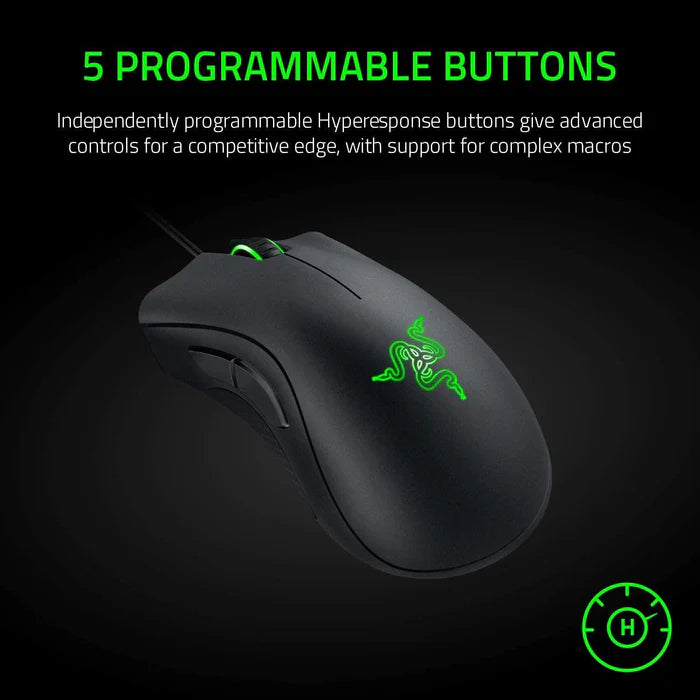Razer DeathAdder Essential - Wired Gaming Mouse