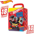 Hot Wheels: Tin Car Storage Case - Red