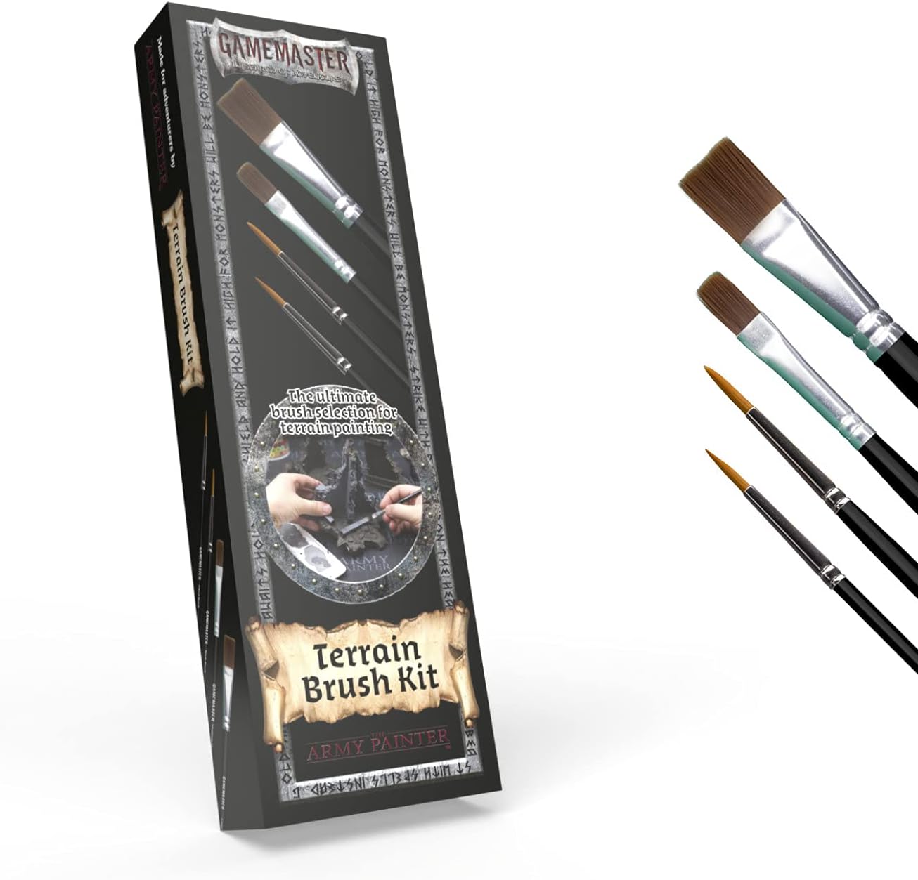 The Army Painter - GameMaster - Terrain Brush Kit