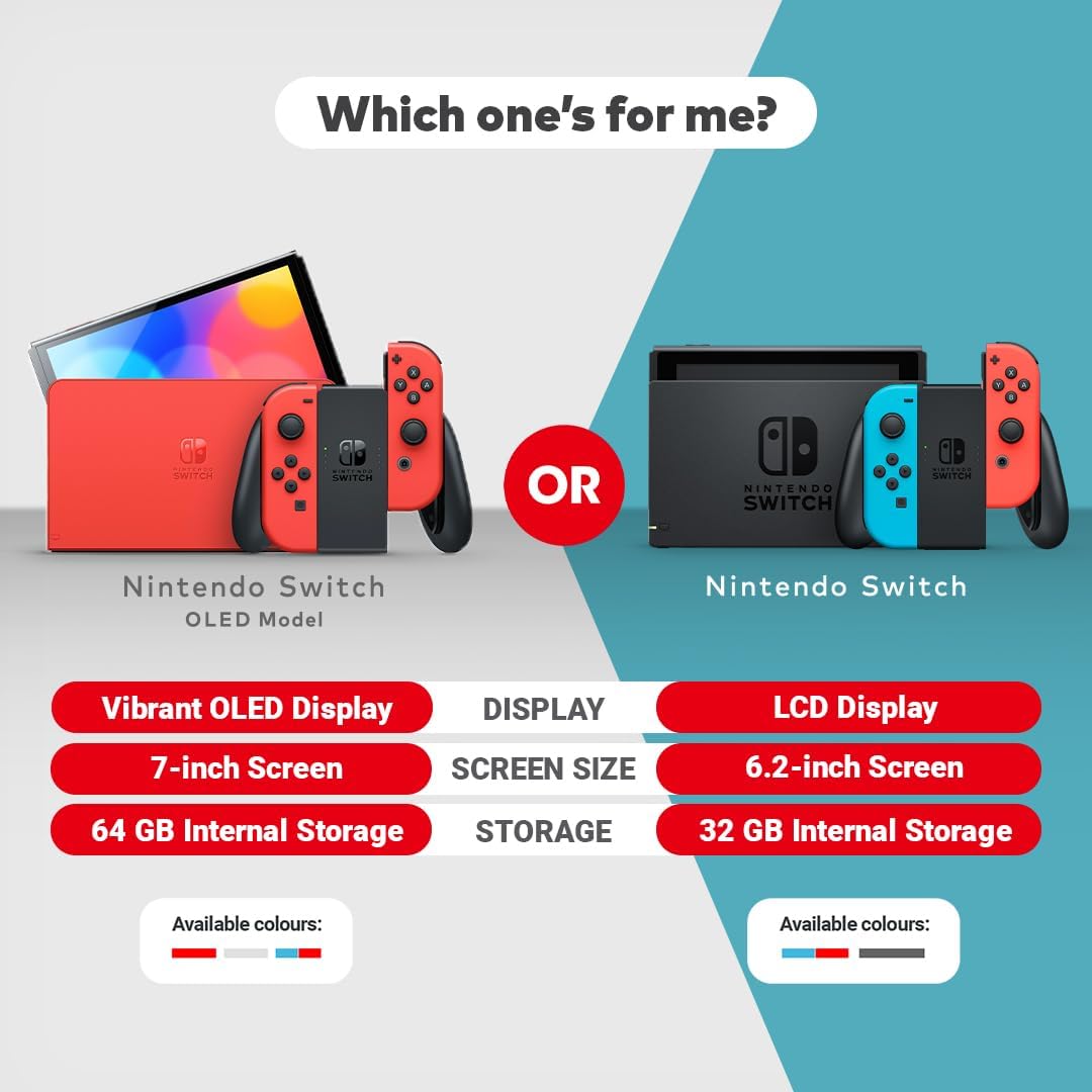 SWITCH OLED RED MARIO EDITION