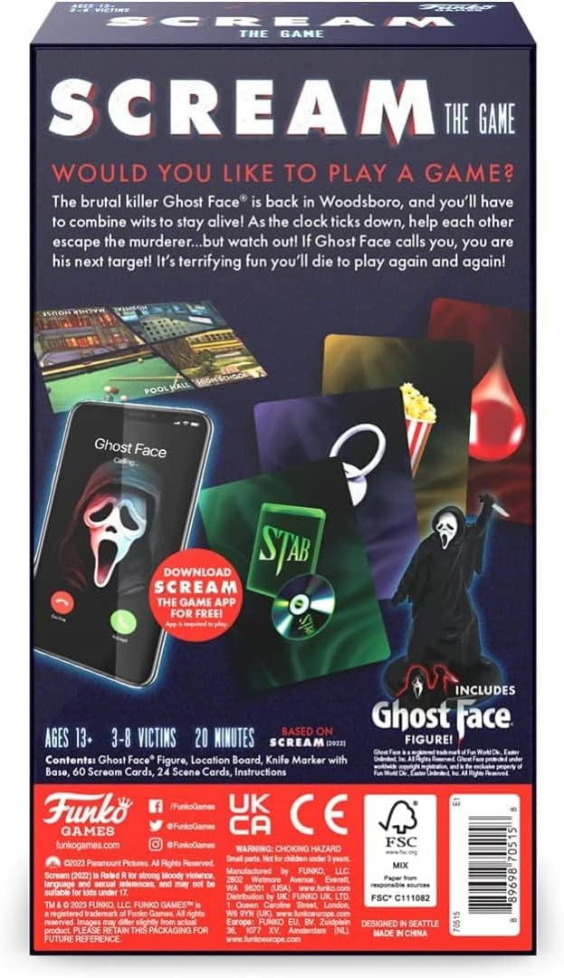 Funko Games - Scream (Board Game)