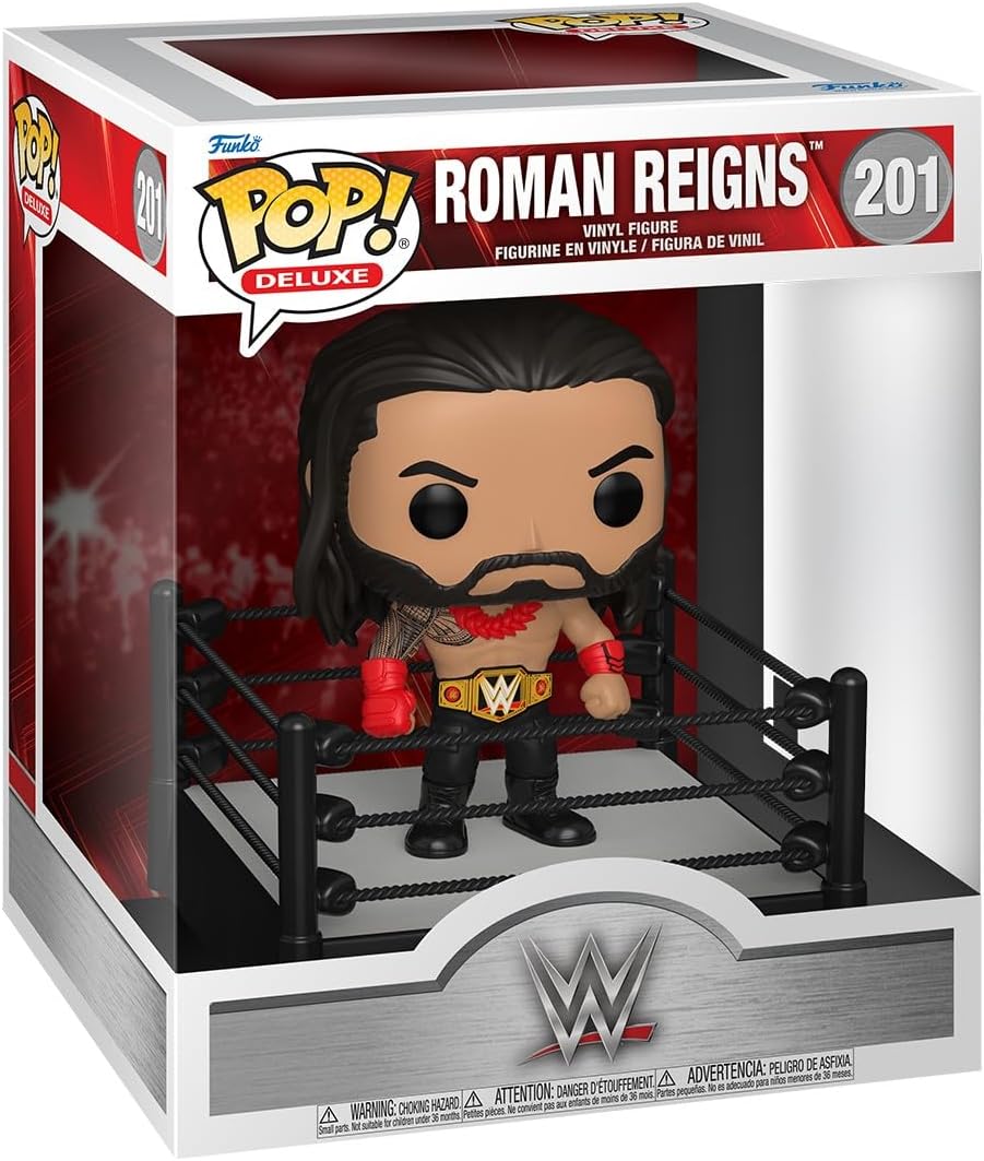 Funko POP! Deluxe – WWE: Roman Reigns in Ring