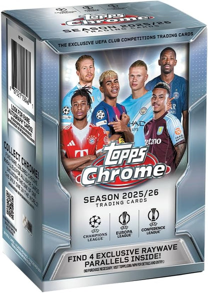 Topps Chrome UCC UEFA Club Competitions 2025-26 - Value Box