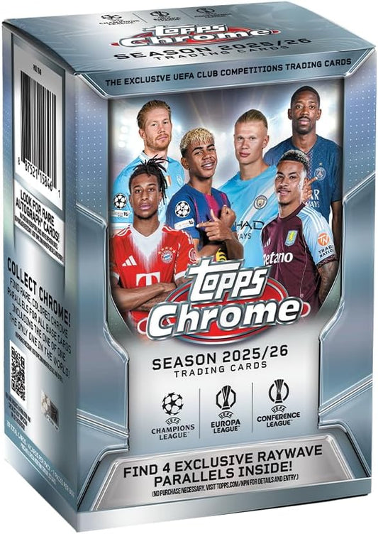 Topps Chrome UCC UEFA Club Competitions 2025-26 - Value Box