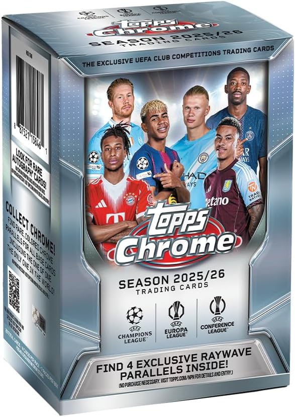 Topps Chrome UCC UEFA Club Competitions 2025-26 - Value Box