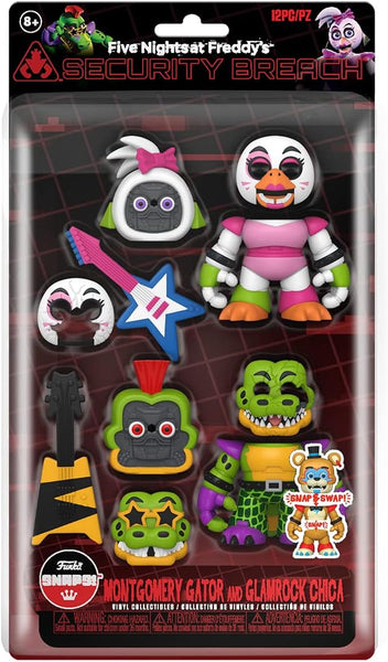 Funko SNAP! – FNAF: Glamrock Chica & Monty (2-Pack)