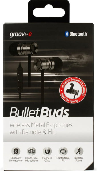 Groov-e Bluetooth Earphones Silver