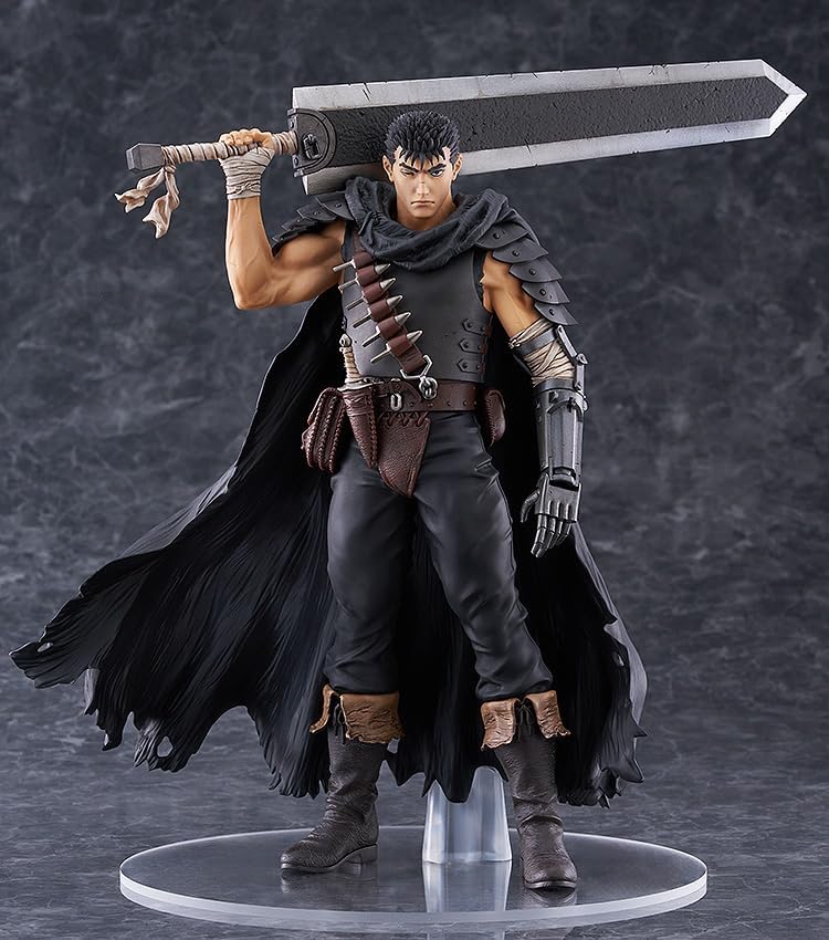 Max Factory | Berserk Pop Up Parade L Guts Black Swordsman Figure 22cm