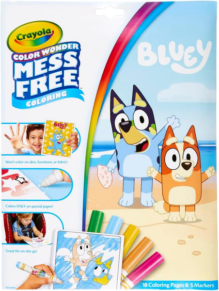 Crayola Bluey Mess Free Colouring Wonder