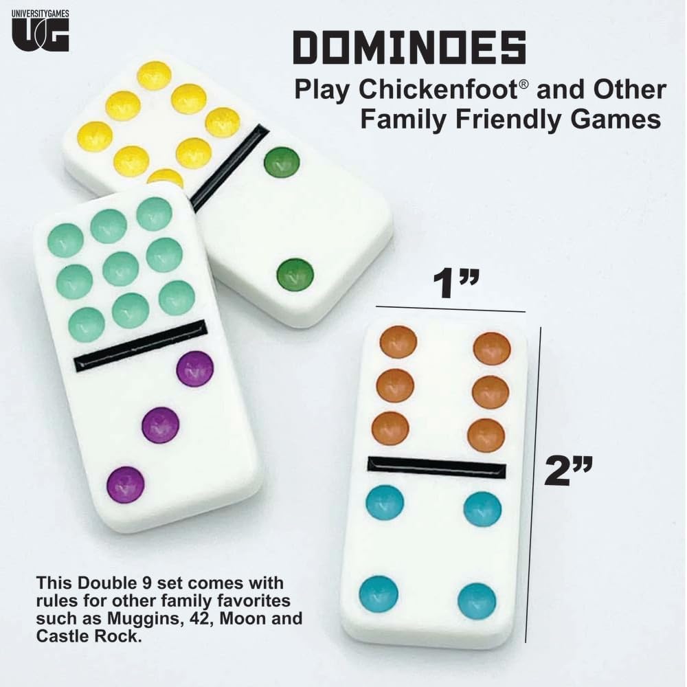 Double 9 Dominoes