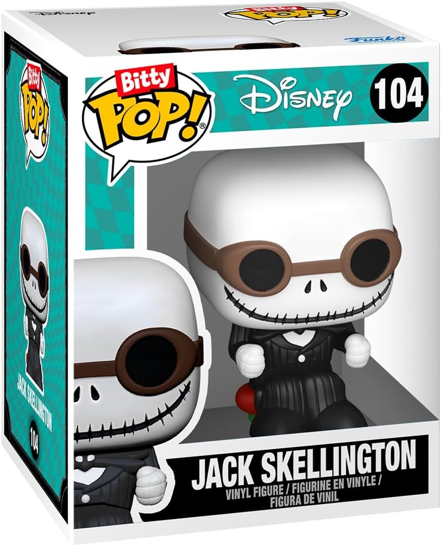 Funko Bitty Pop! Rides Disney The Nightmare Before Christmas Jack Skellington with Snowmobile
