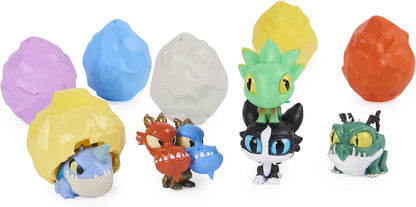 Dreamworks Dragons Nine Realms Crystal Realm Figures