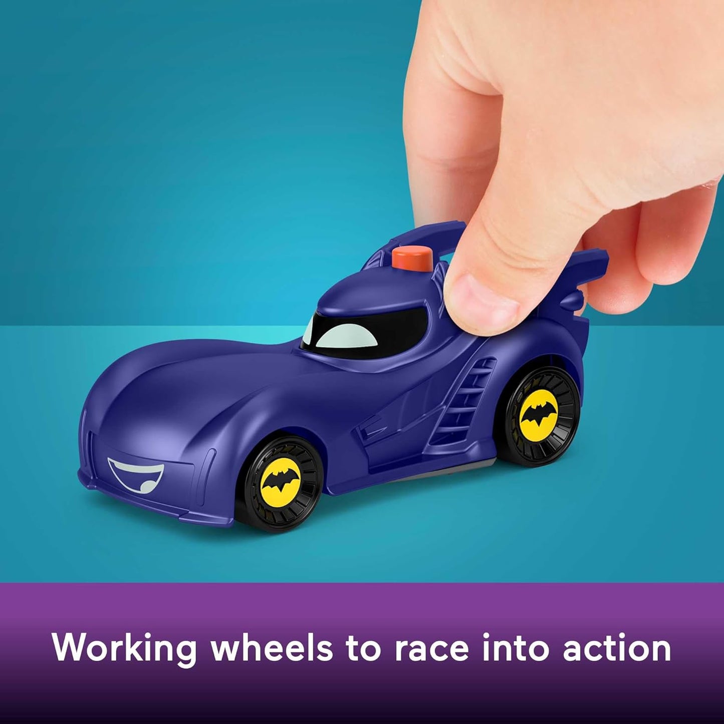 Fisher Price Batwheels Batmobile & Bat-Truck