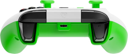 Turtle Beach Rematch Controller, White/Green | Xbox Series X