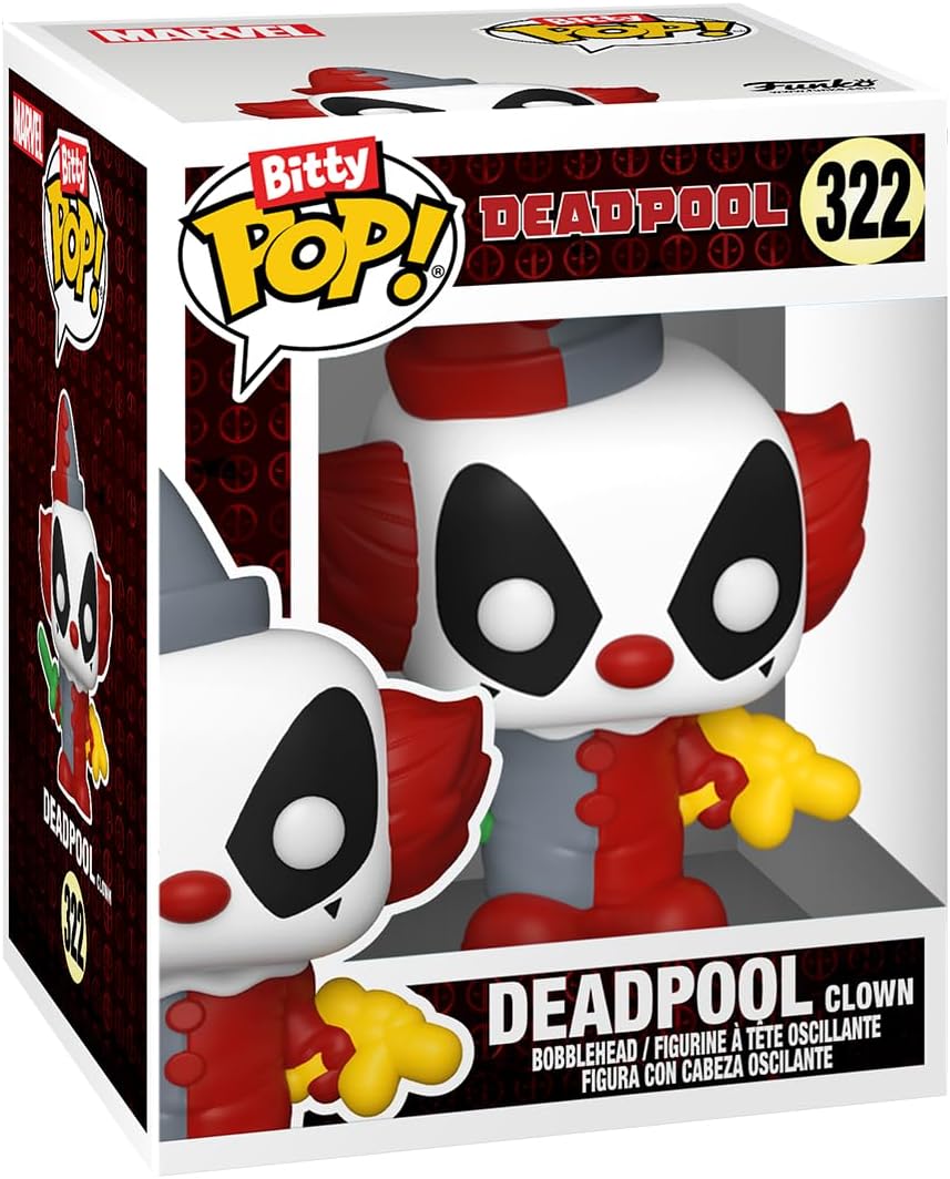 Blister 4 figures Bitty POP Marvel Deadpool Master