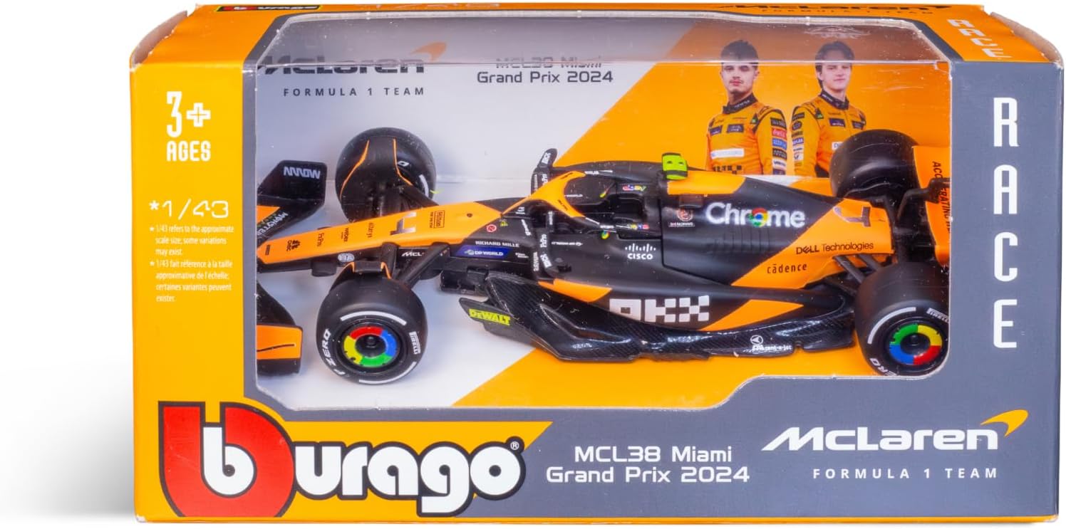 Formula 1: McLaren MCL38 2024 Norris (1:43)