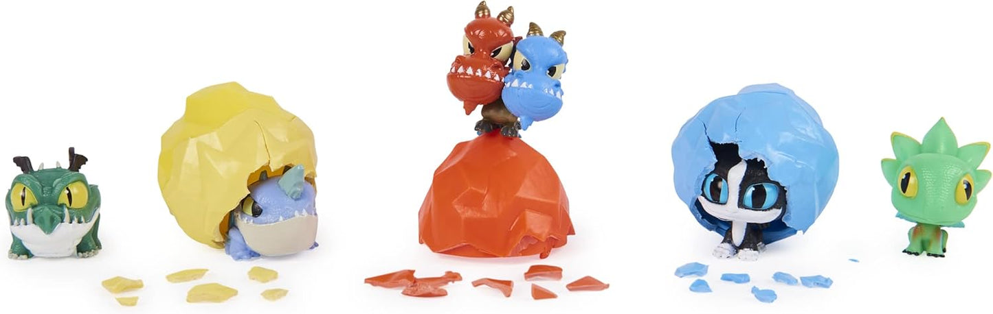 Dreamworks Dragons Nine Realms Crystal Realm Figures
