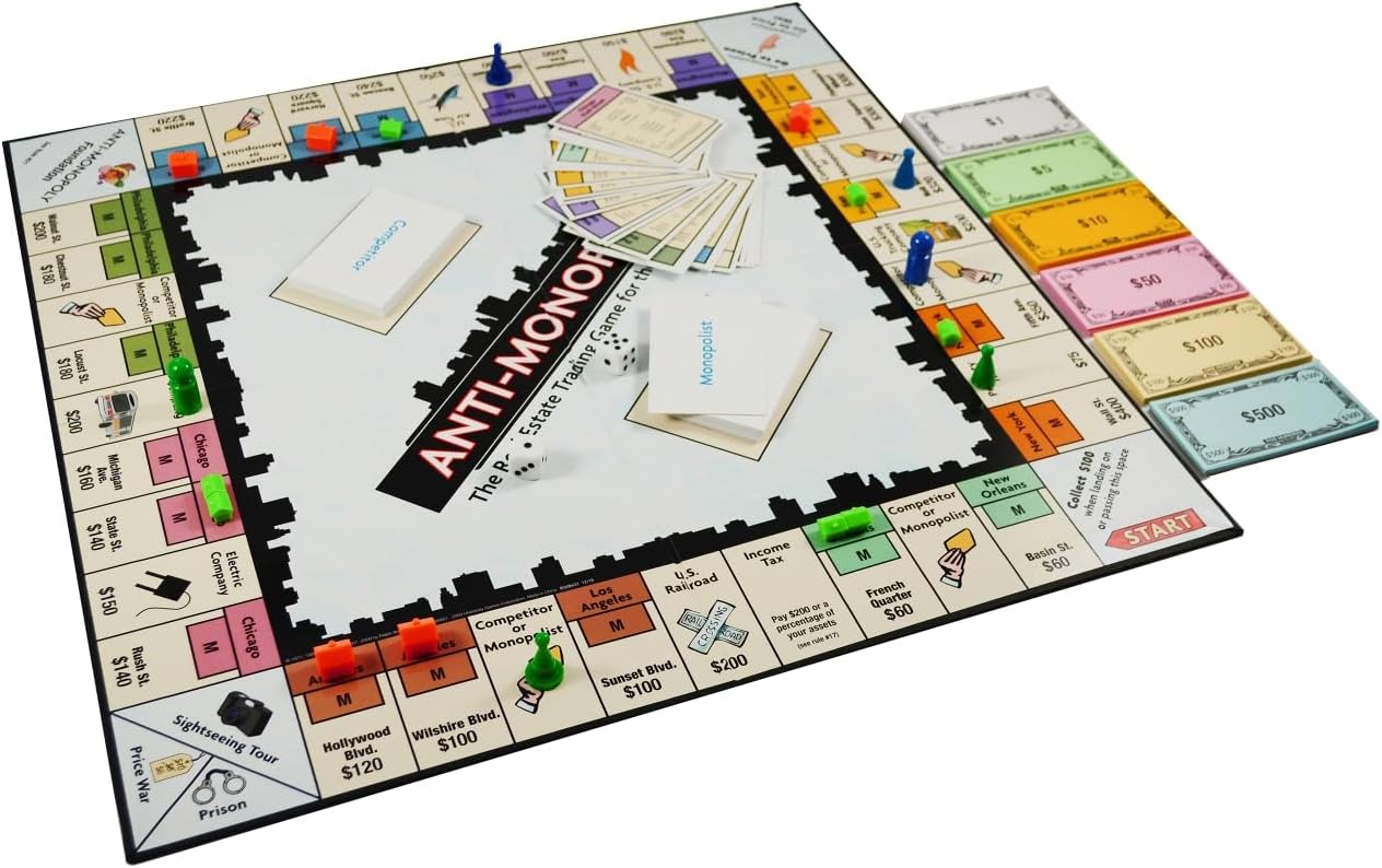 Anti Monopoly board game