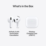 Apple AirPods 4 with noise cancellation